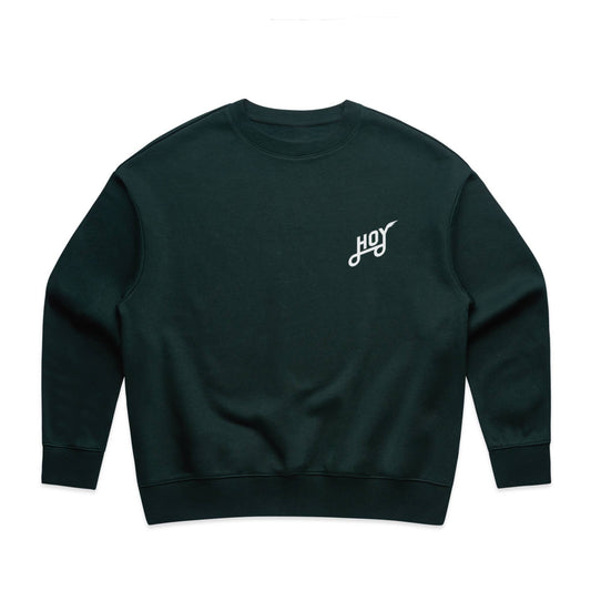 Women's Hoy Classics Sweater - Deep Green