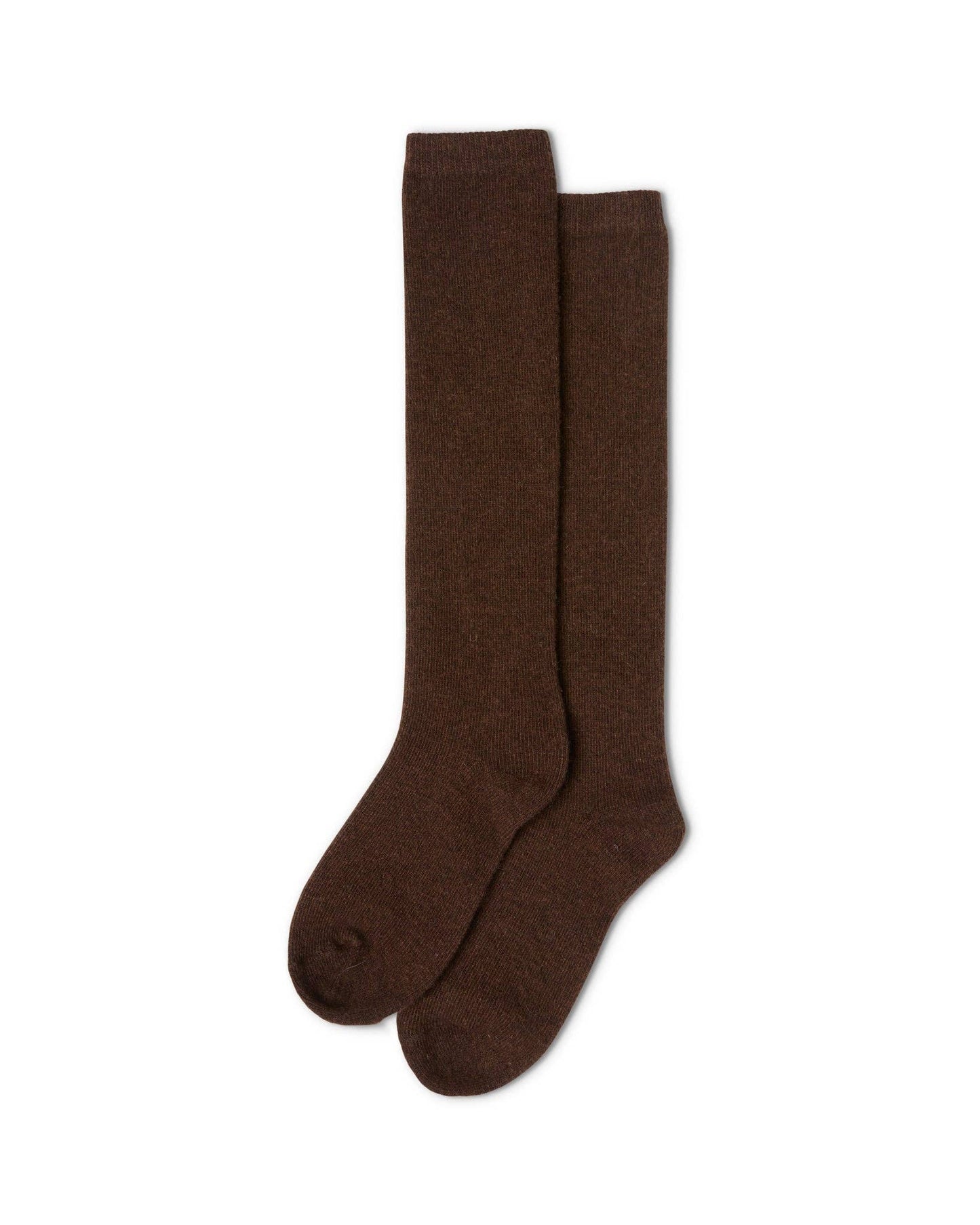 Chalk Cosy Cashmere Lounge Sock | Chocolate Brown