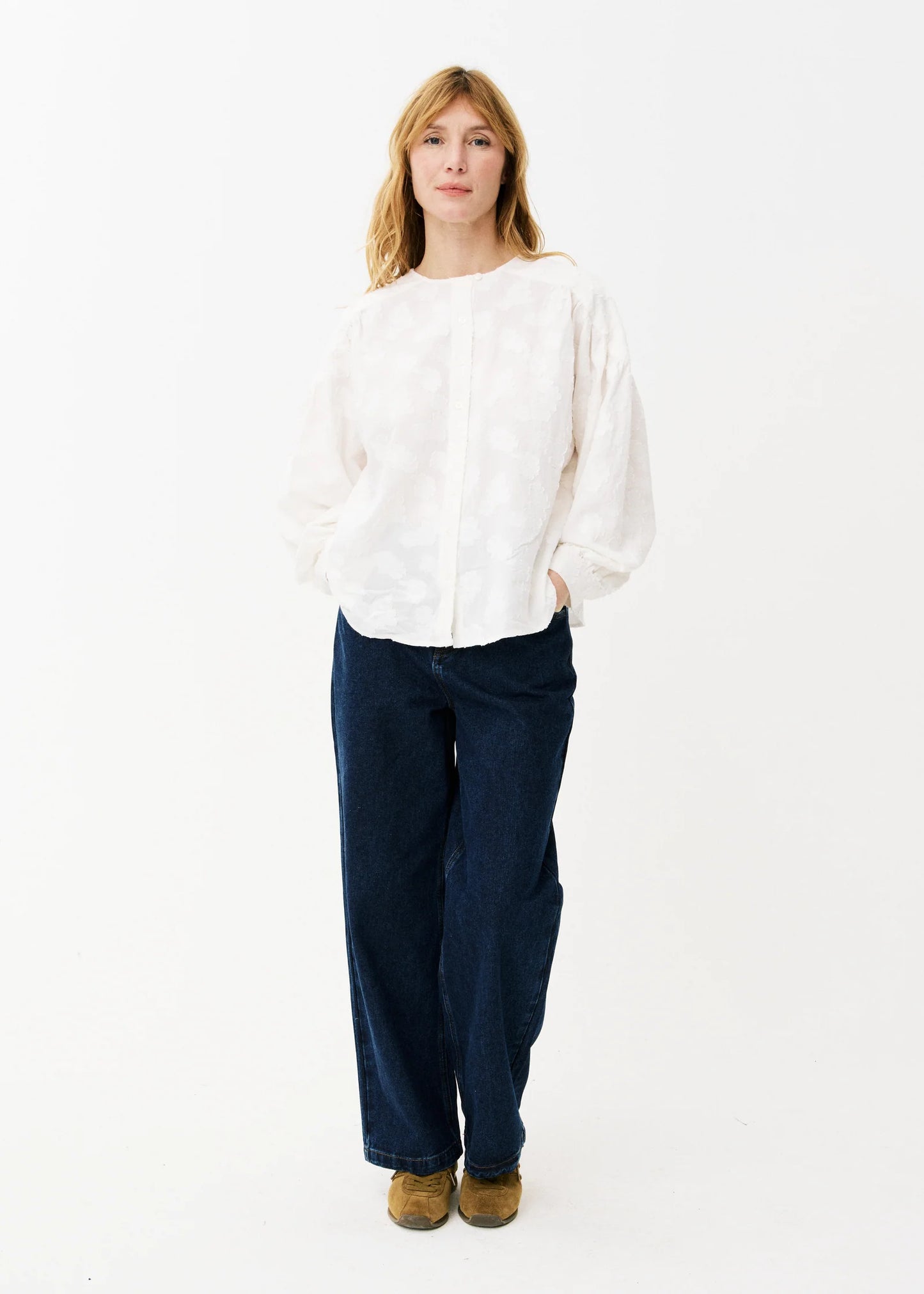 Maison Anana Aniella White Blouse