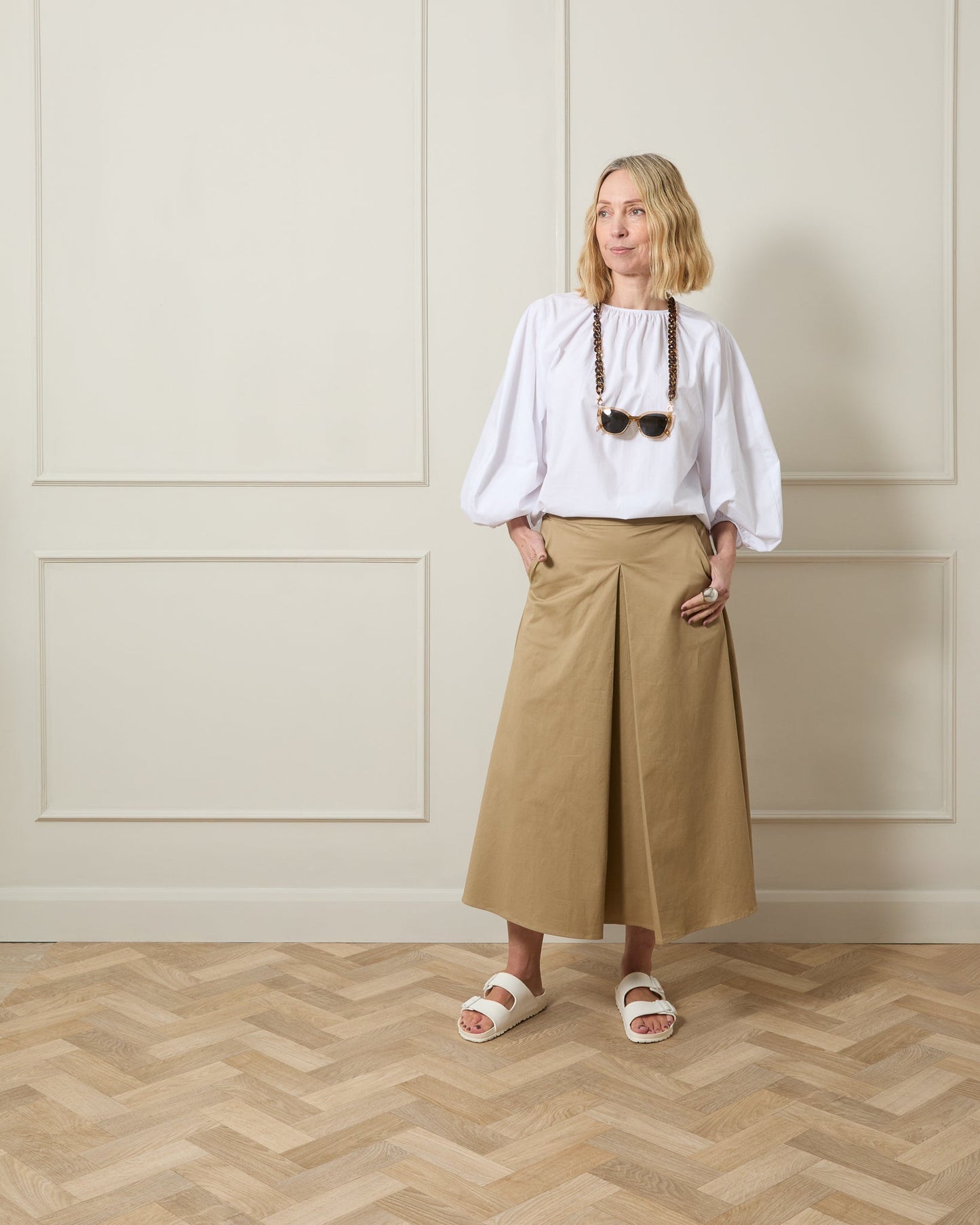 Chalk Penelope Blouse