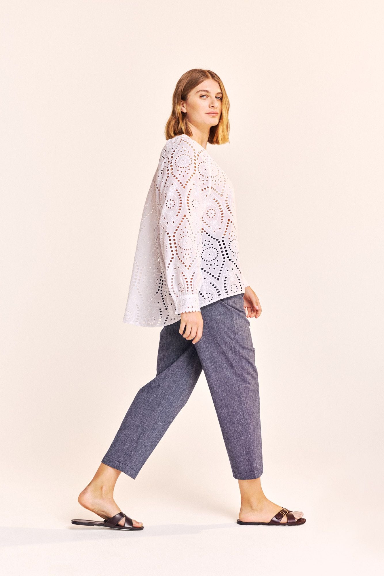 One Collective ‘Miami’ Broderie Anglaise Blouse