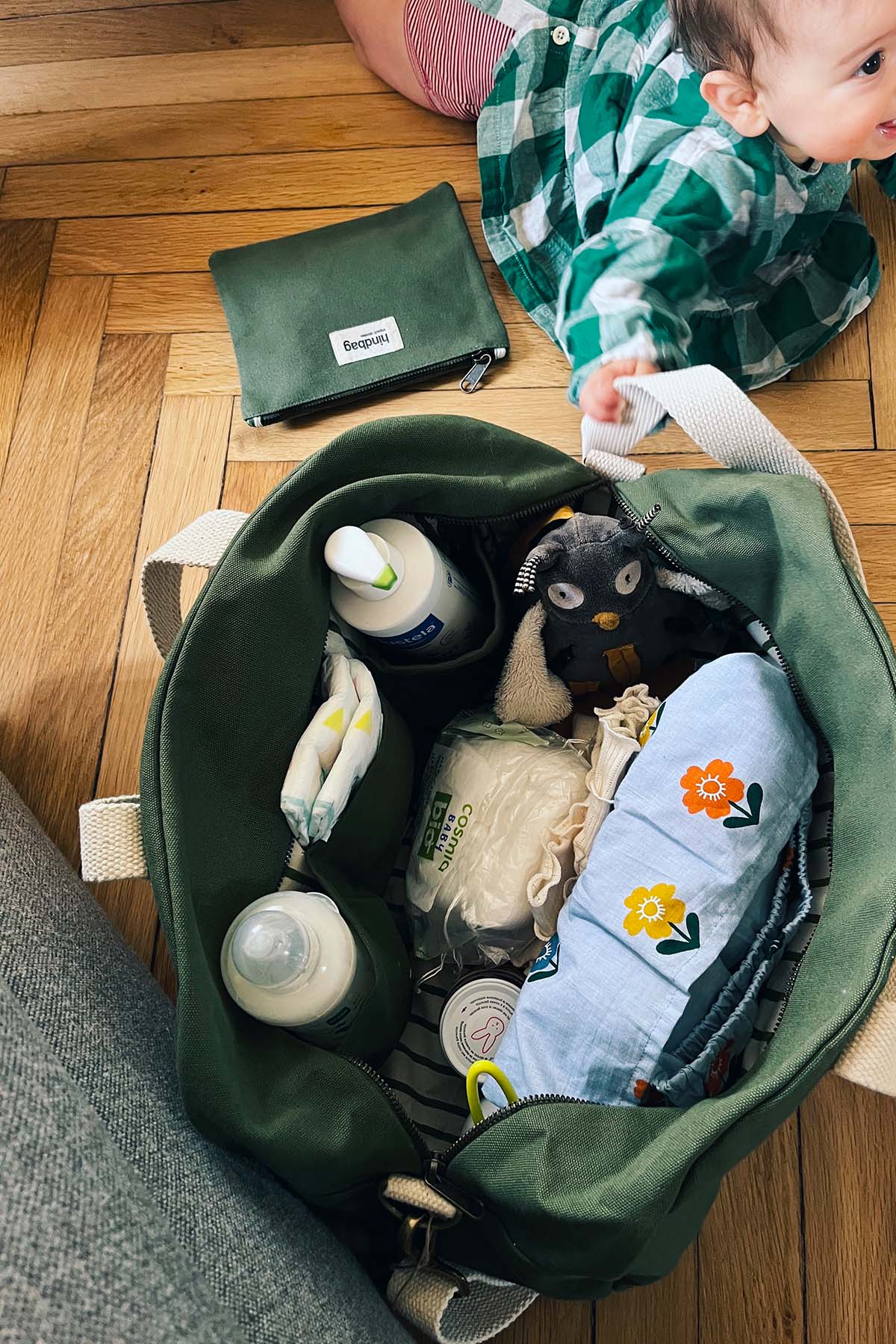Hindbag Weekend Barrel Bag - Olive