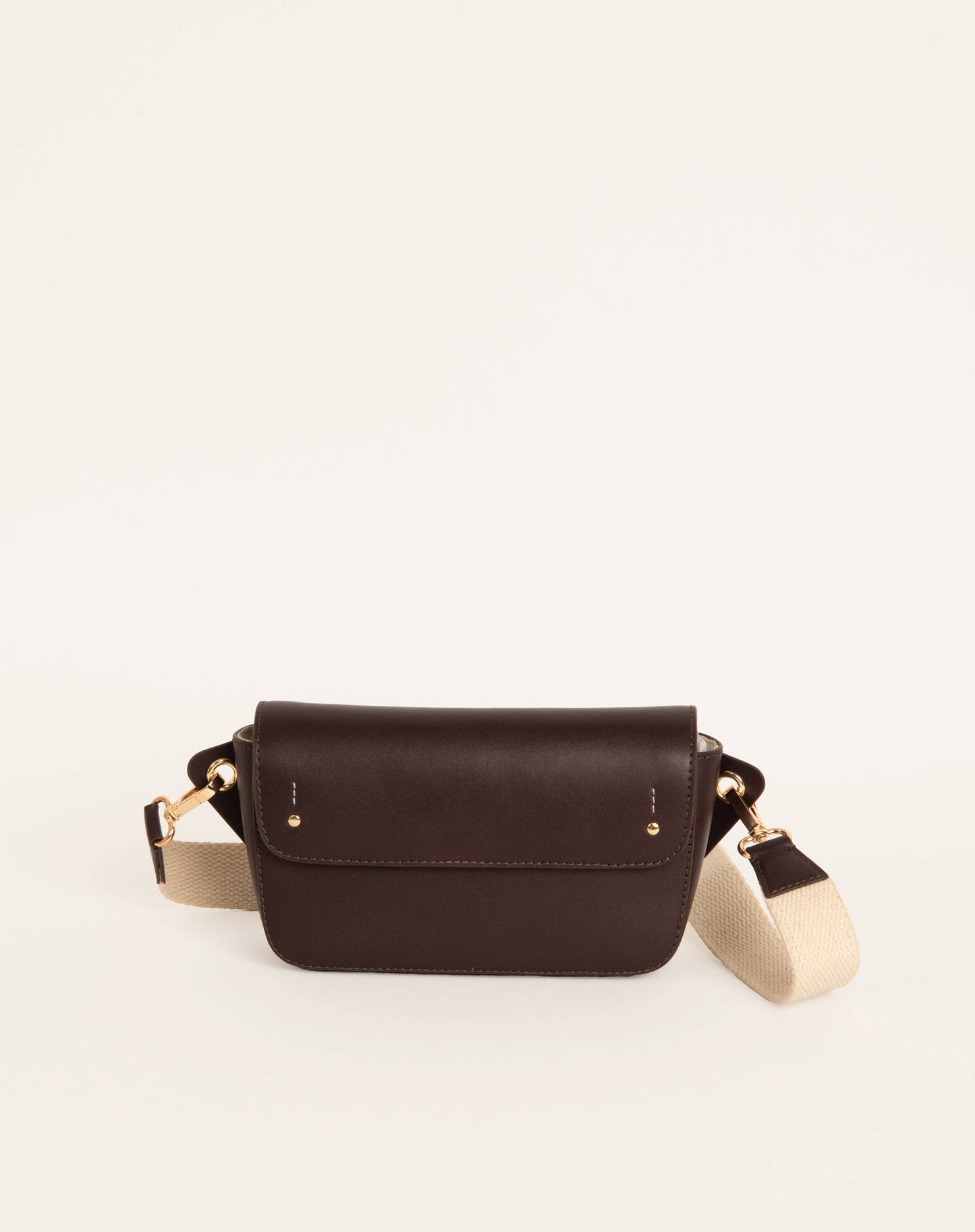 Maradji Fig Leather Over Shoulder Bag