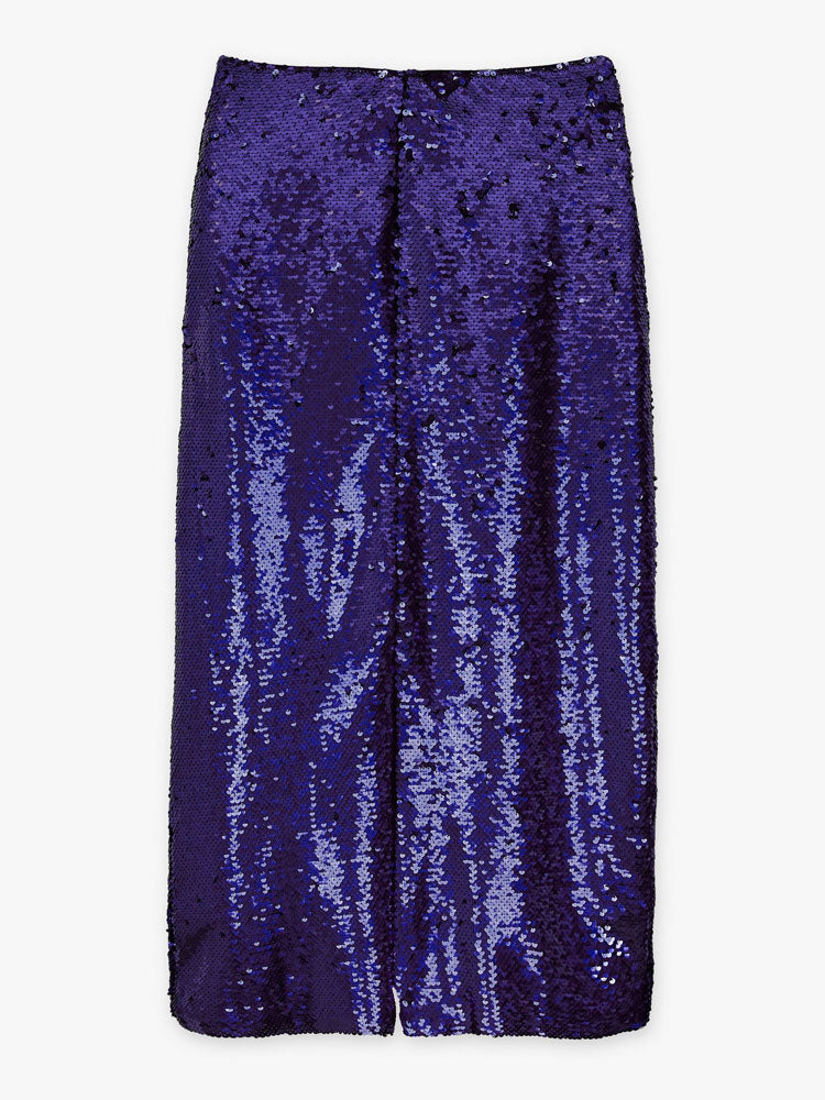 CKS Purple /Blue Sequin Skirt