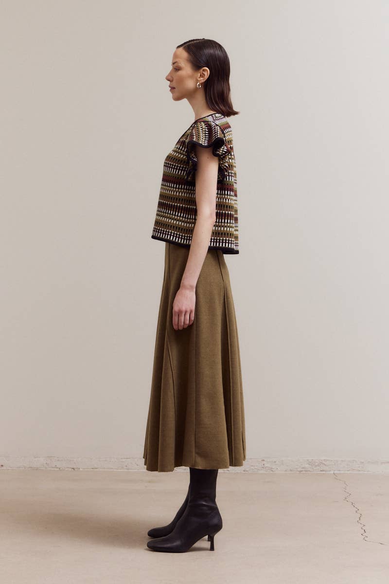 41999 - MULTI COLOR SWEATER TOP