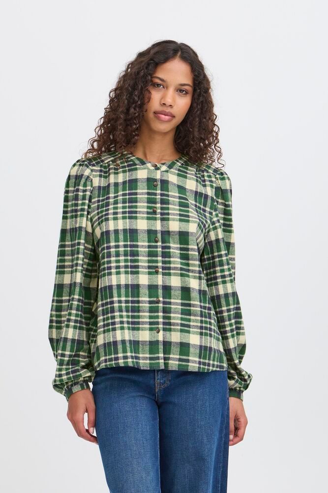 ICHI Ihtamanna Checked Shirt