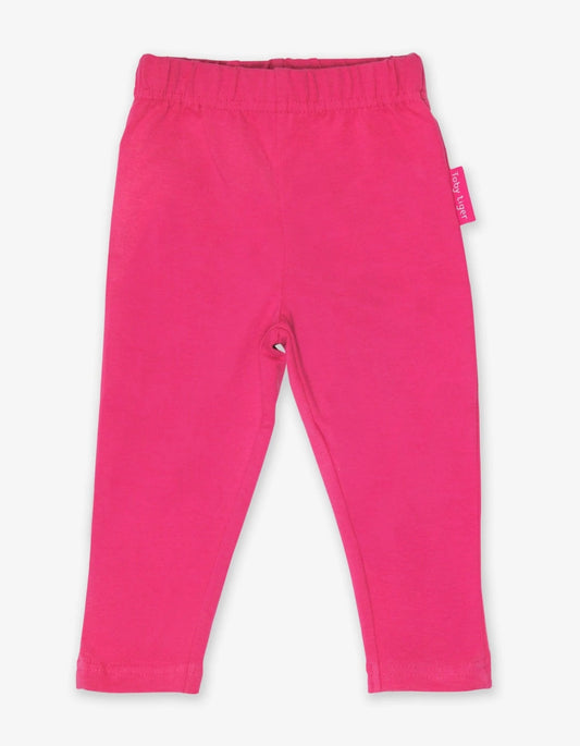 Toby Tiger Organic Pink Basic Leggings