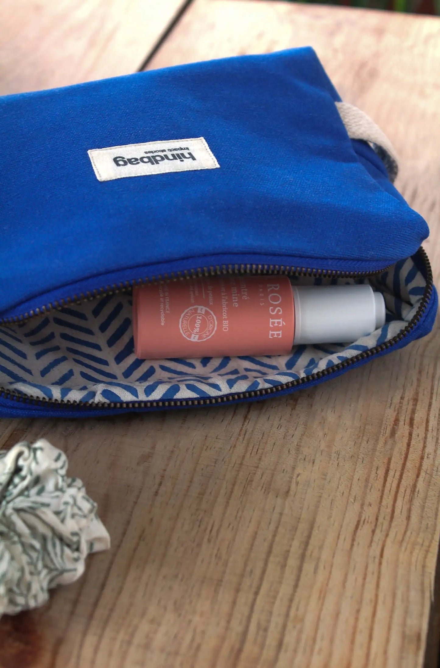 Hindbag Toiletries Bag - Electric Blue