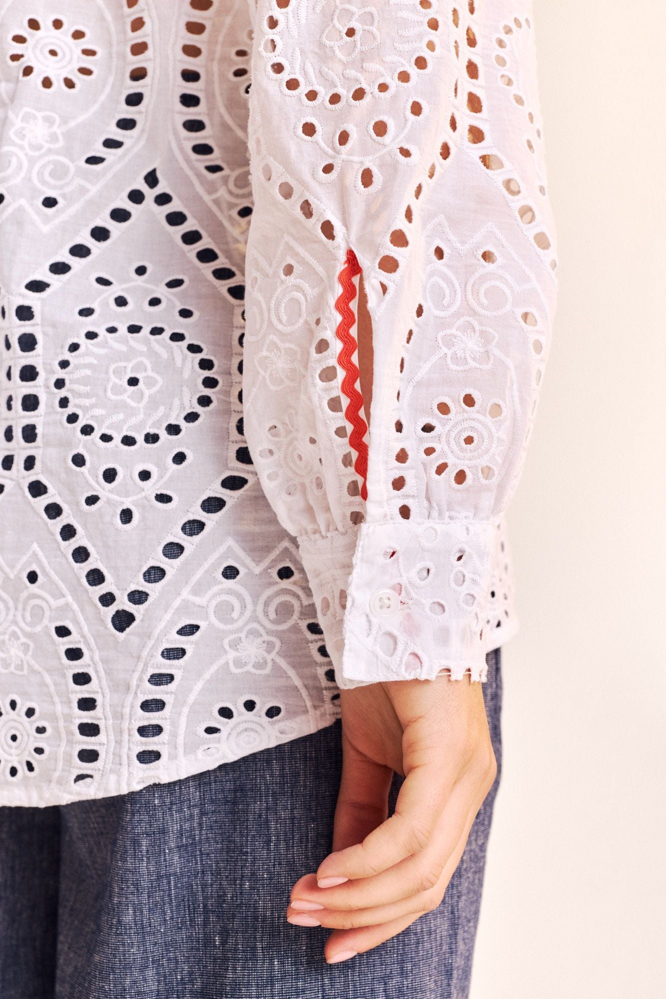 One Collective ‘Miami’ Broderie Anglaise Blouse