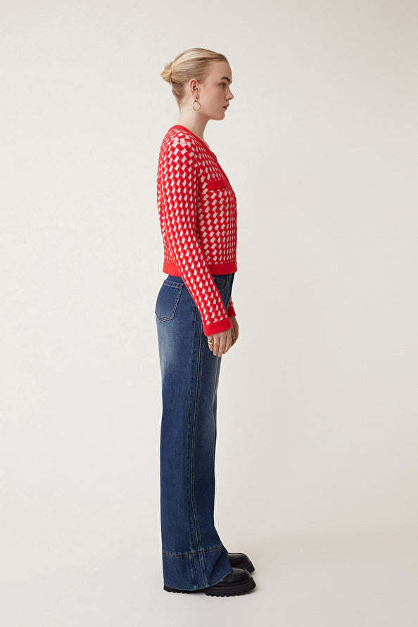 Suncoo Galbraith Cardigan Rouge