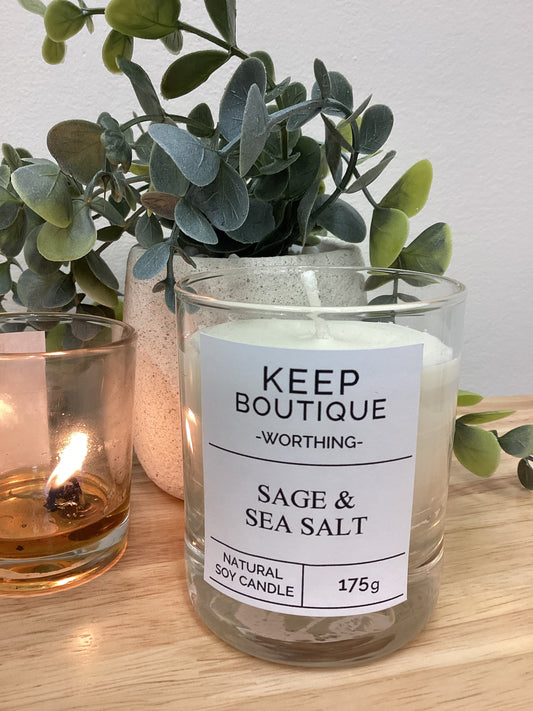 Large sage and salt 175g