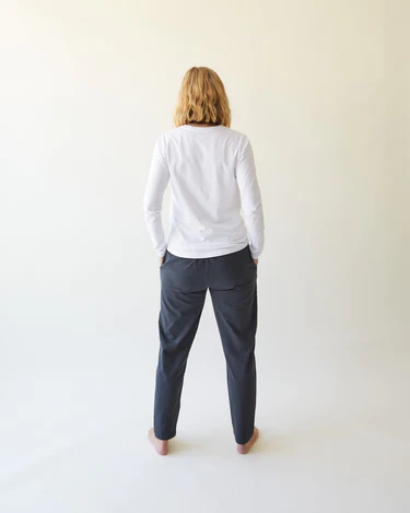 Chalk Plain White Top Short Length