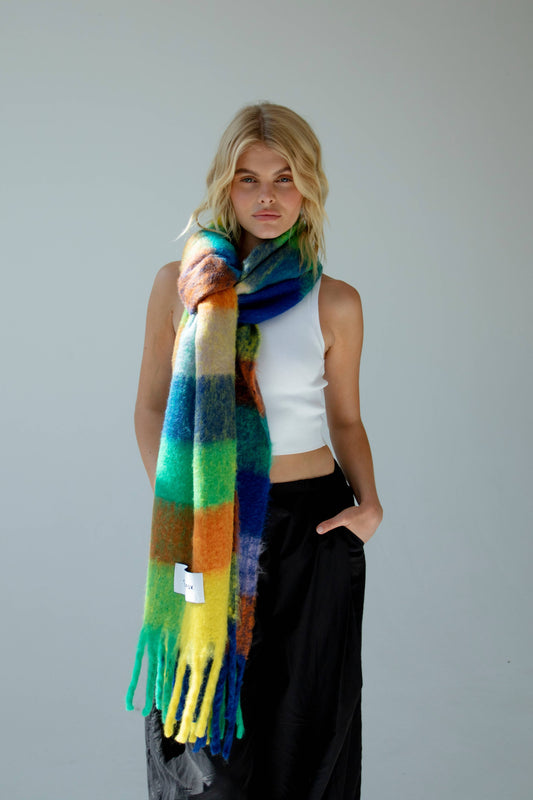 Artic Fox The Reykjavik Scarf - 100% Recycled - Nordic Skies