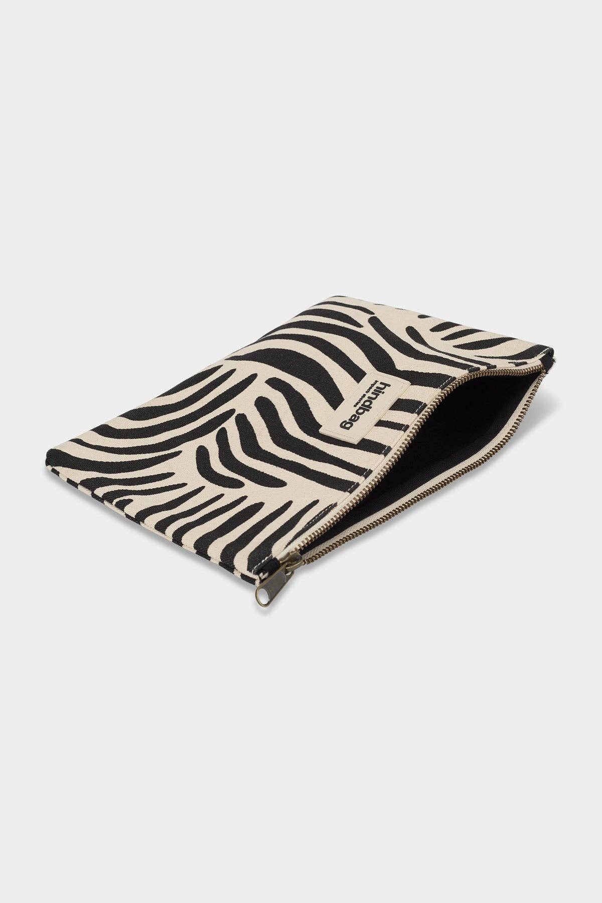 Ema Zebra Cream Pouch