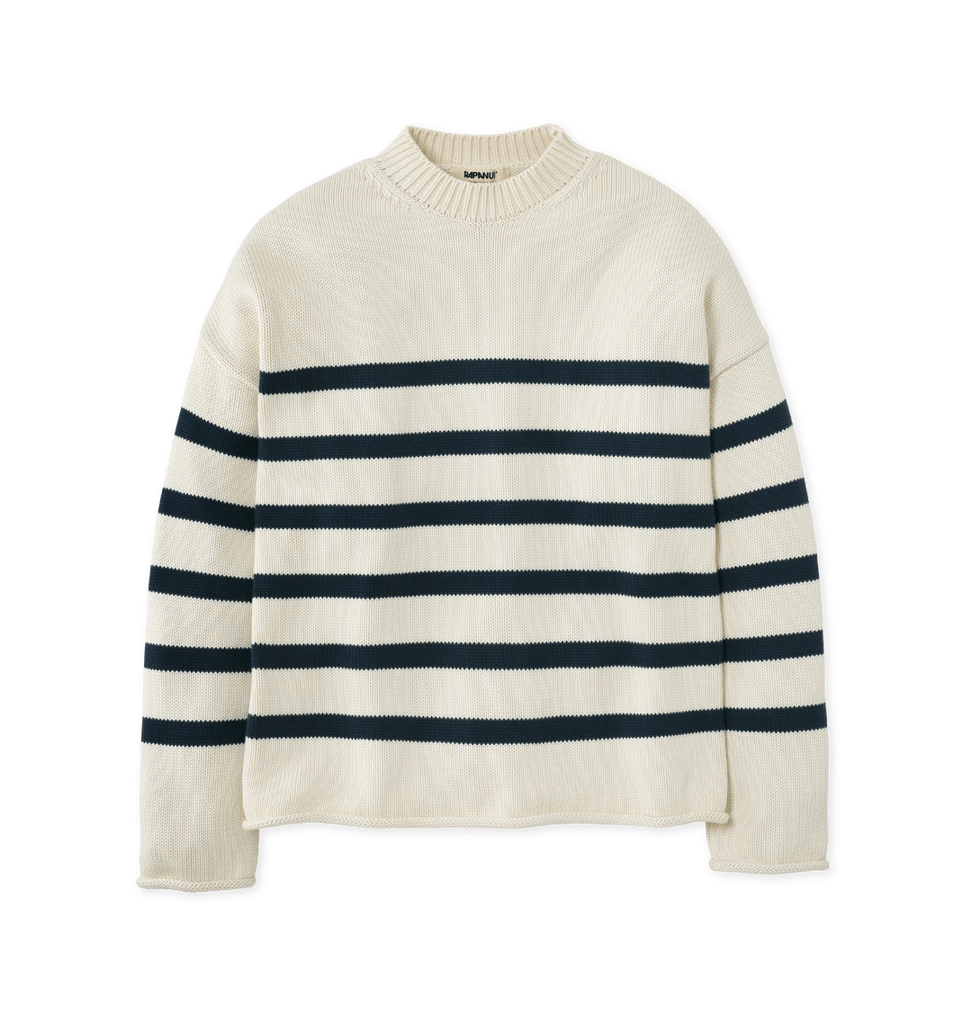 Rapanui Offshore Oversized Striped Knitted Jumper
