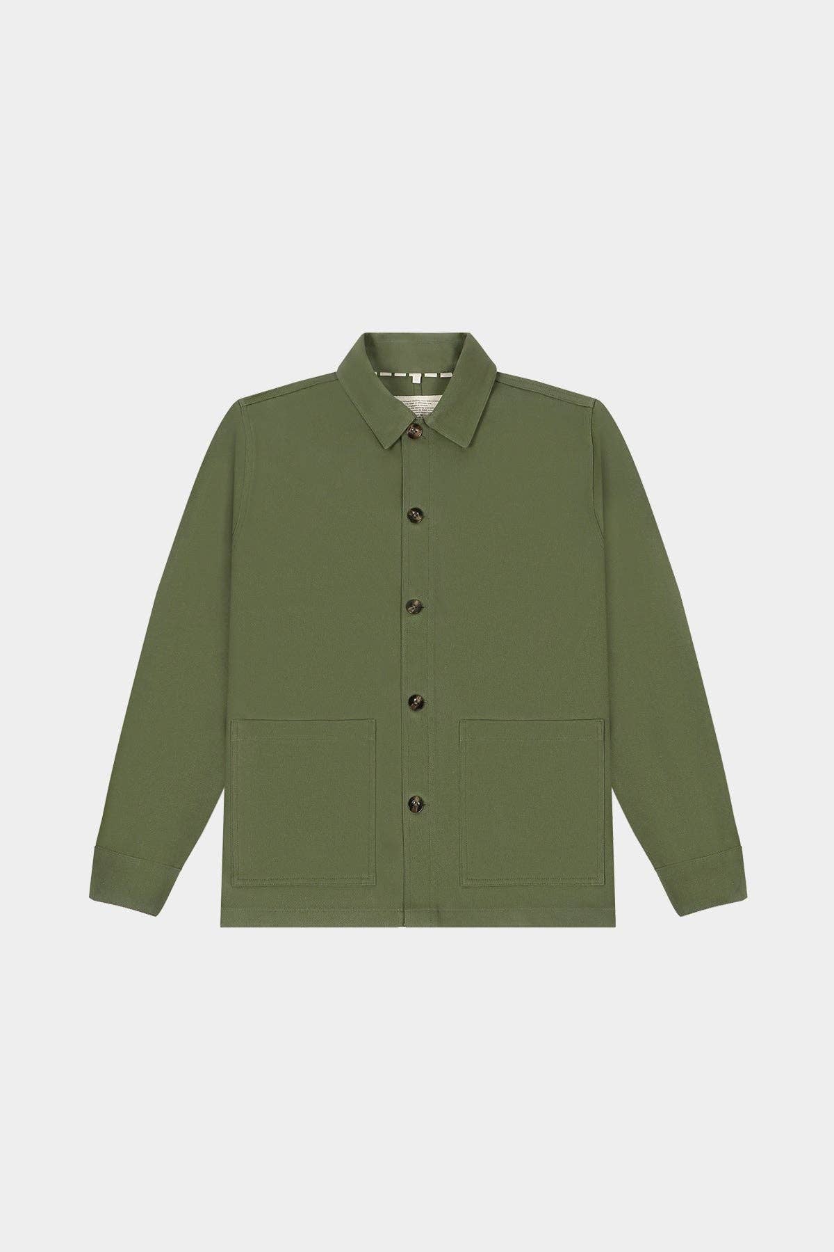 Marcel Olive Mixed Jacket