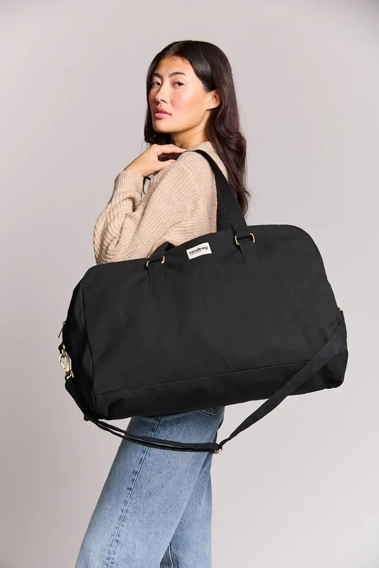 HindBag Yves Black Travel Bag
