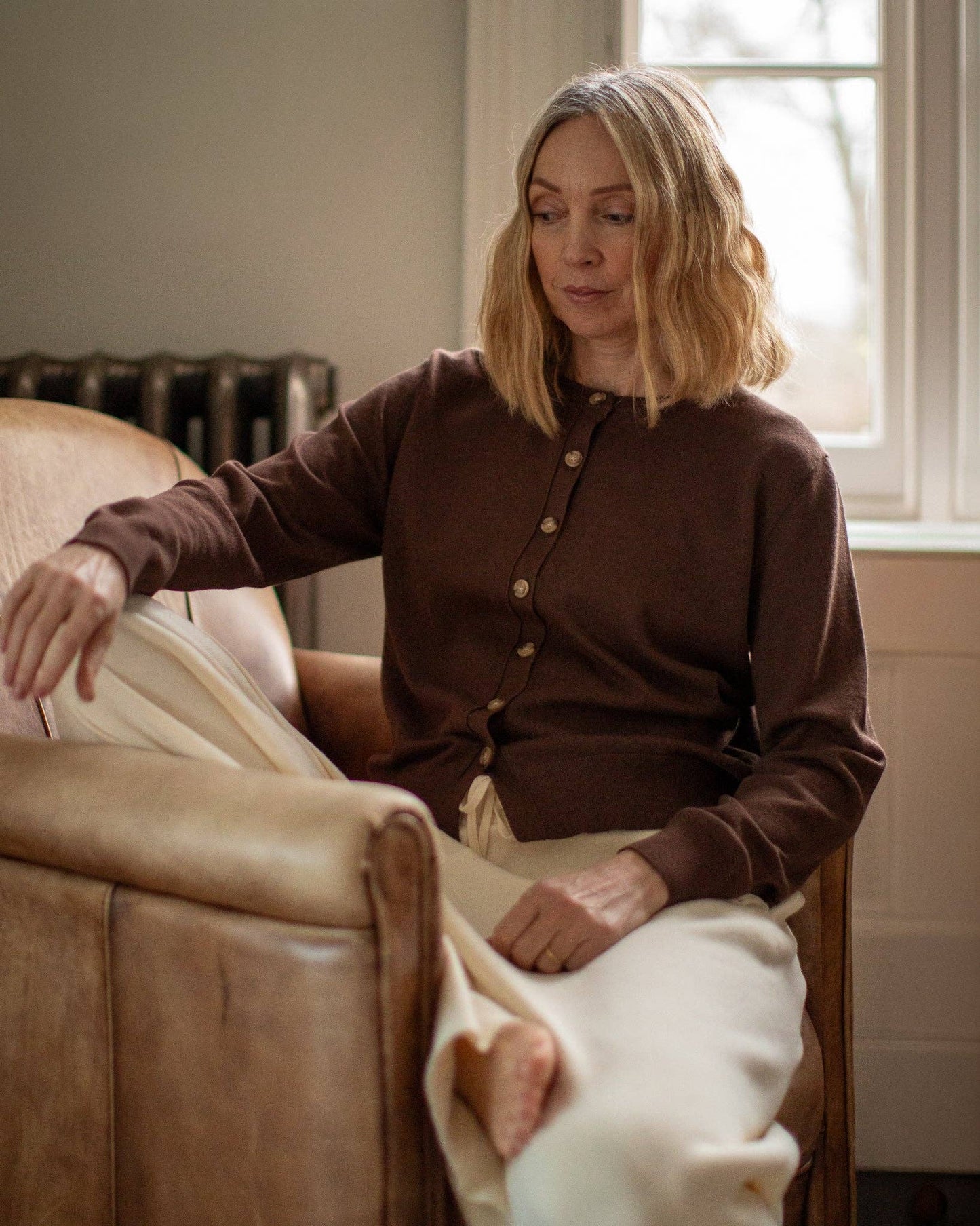 Caroline Cardigan | Mocha