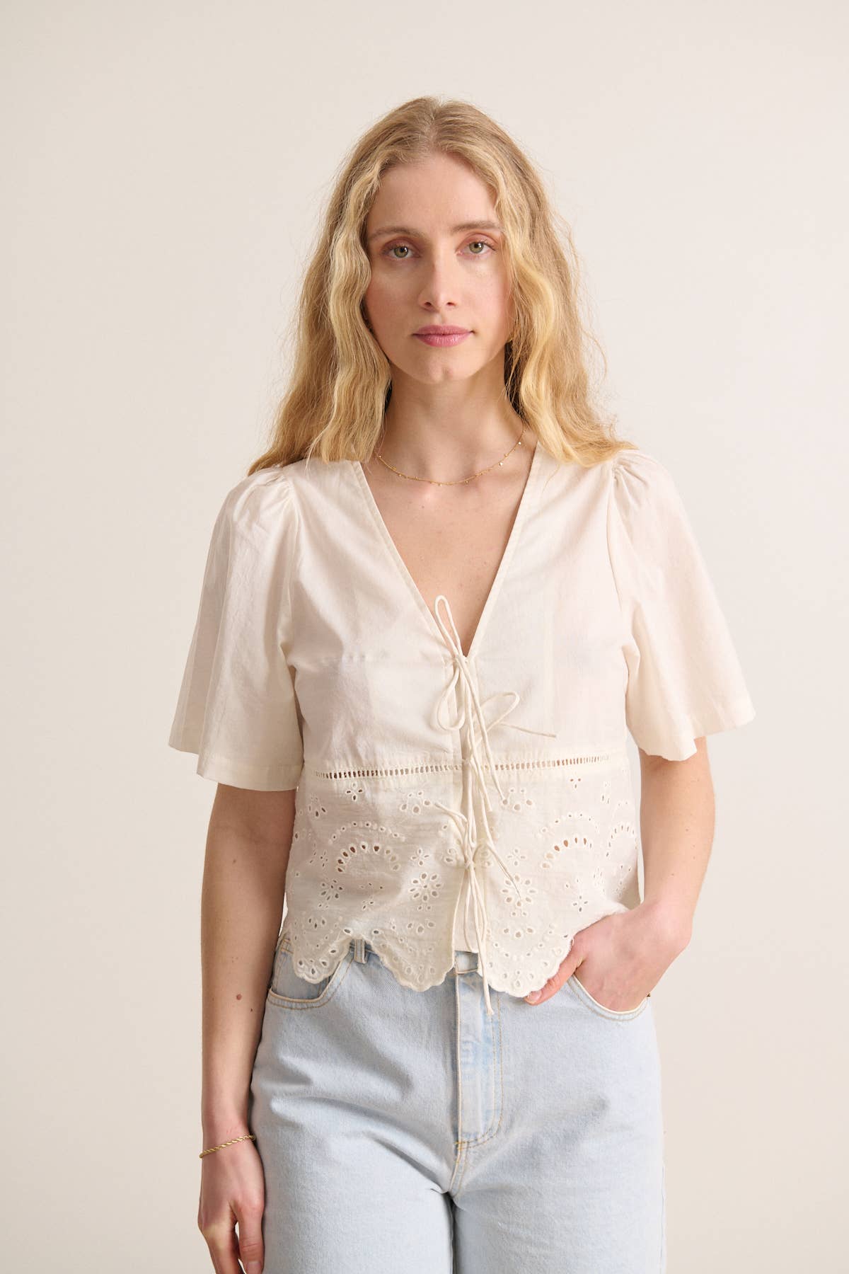 Garance Eyelet Embroidery Venus Blouse