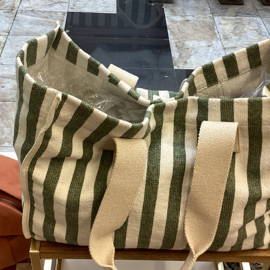 Maradji green stripe bag