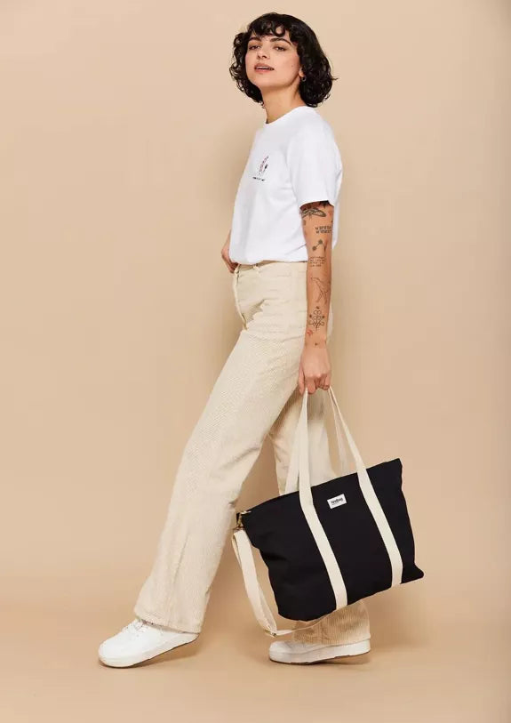 Hindbag Small Weekend Holdall - Black