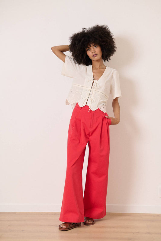 Garance Voltaire Wide Trousers