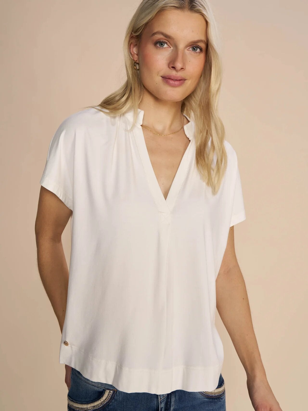 Mos Mosh Shira Cream Top
