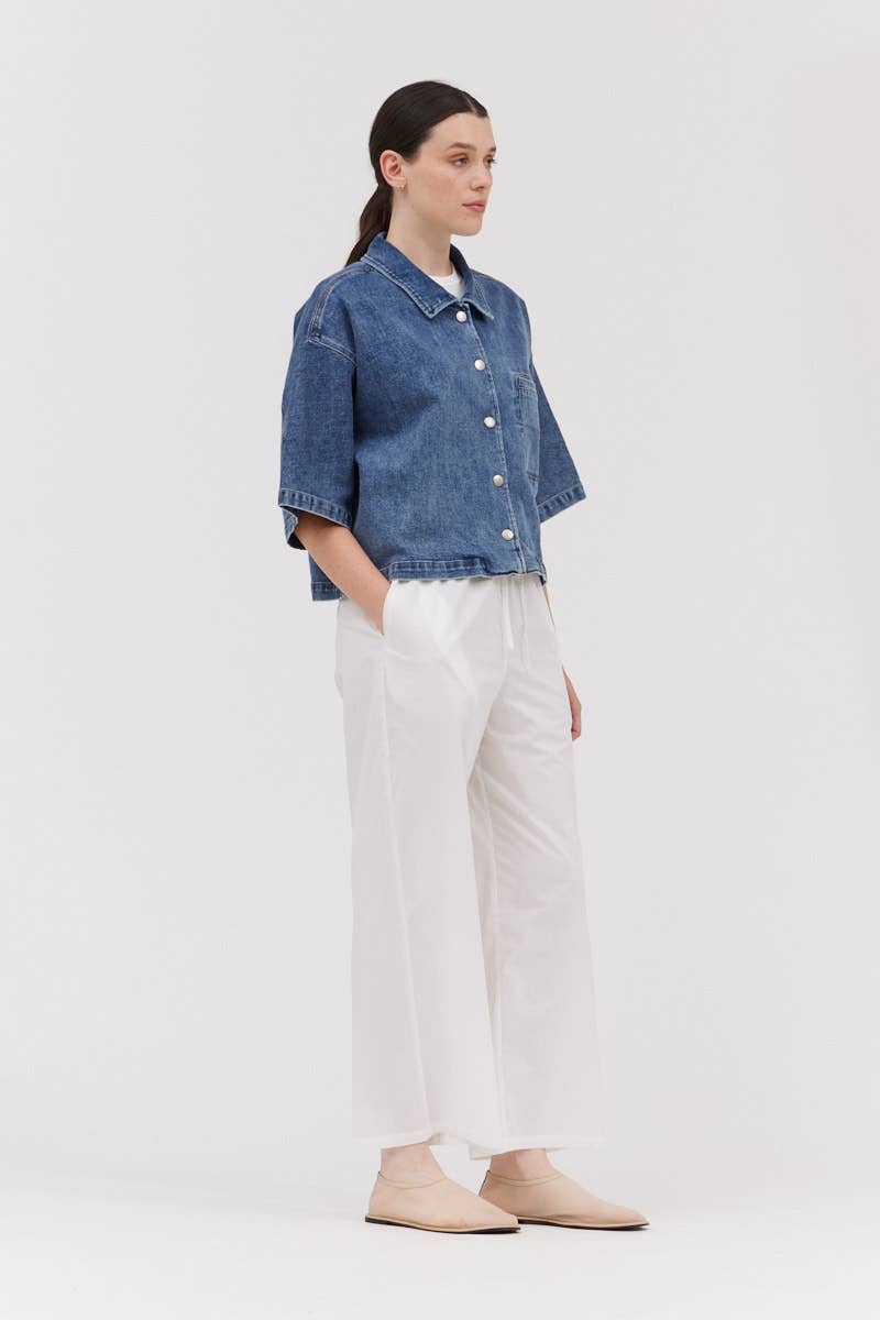 Grade and Gather Denim Shacket
