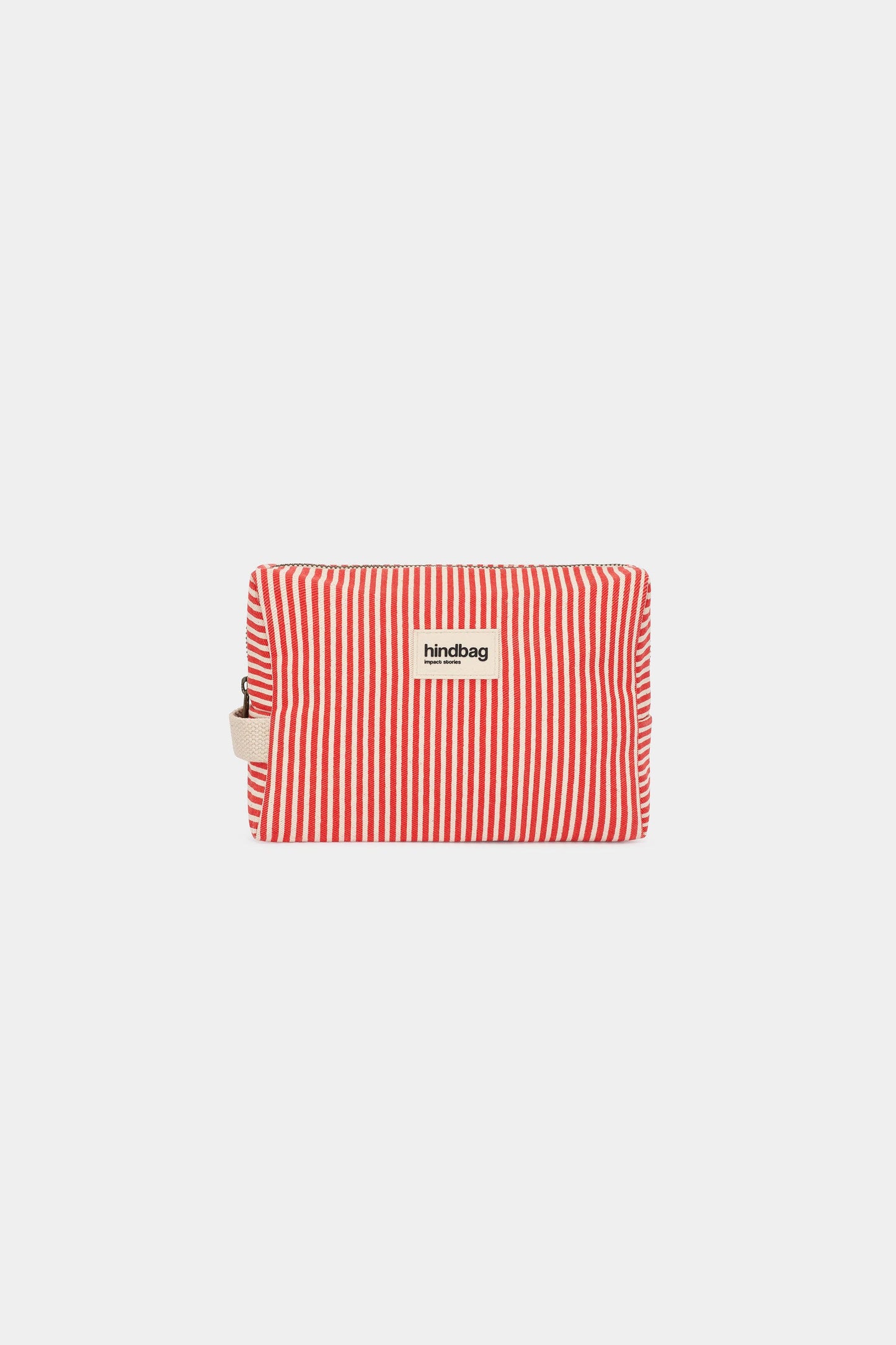 Leon Toiletry Bag Red Stripes