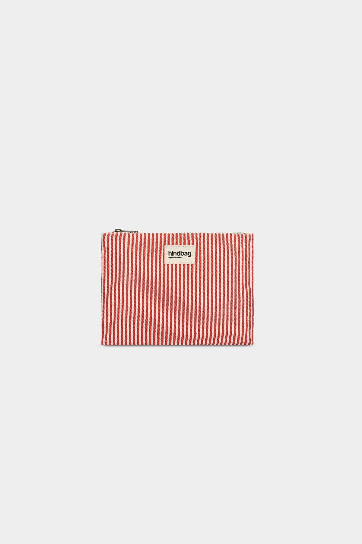 Ema Pouch Red Stripes