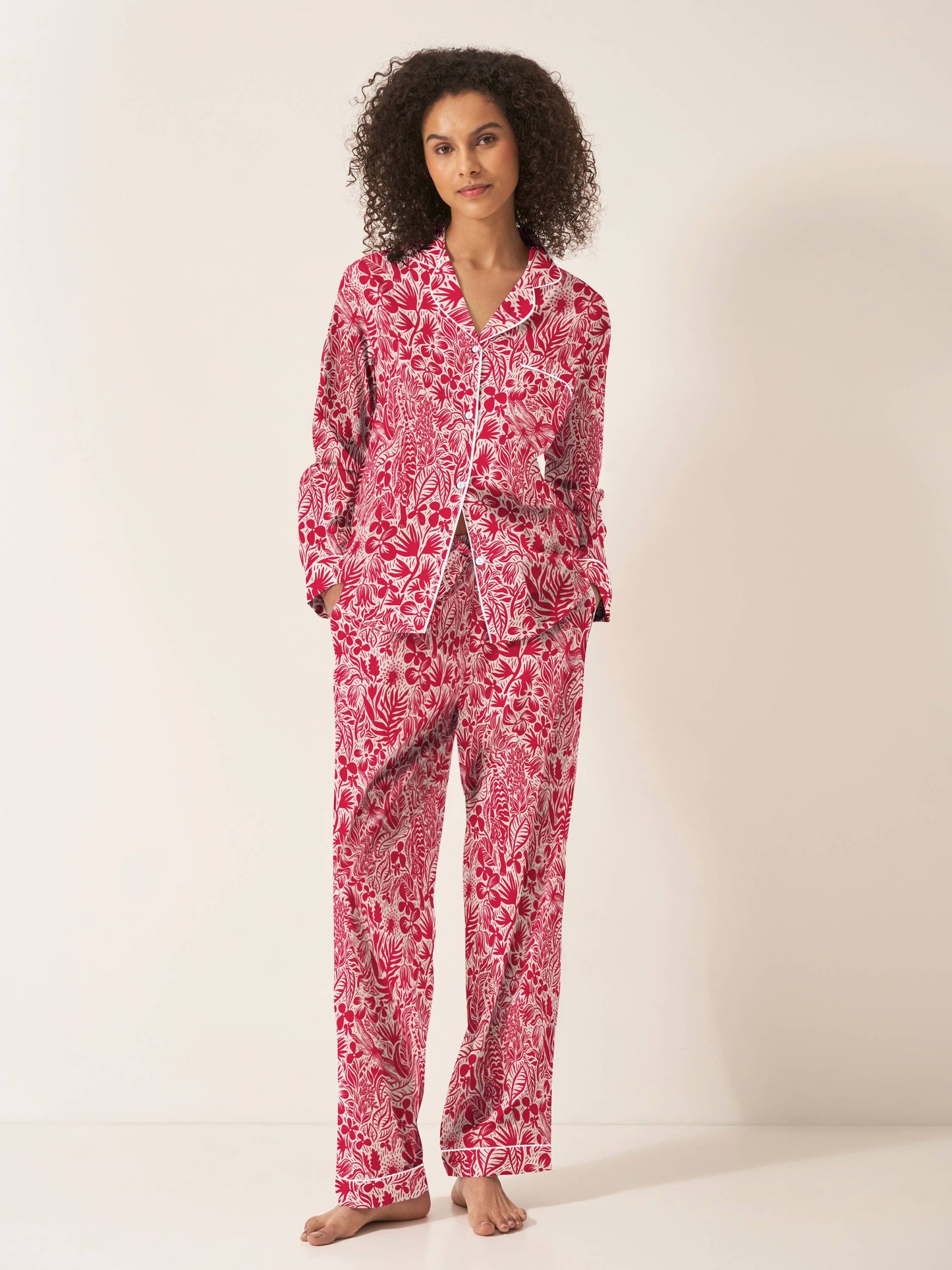 Viva Oasis Women's Organic Cotton Pyjama Trouser Set