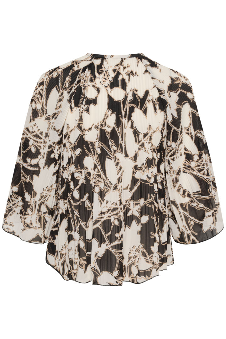 Inwear Besdral Blouse Black Flowers