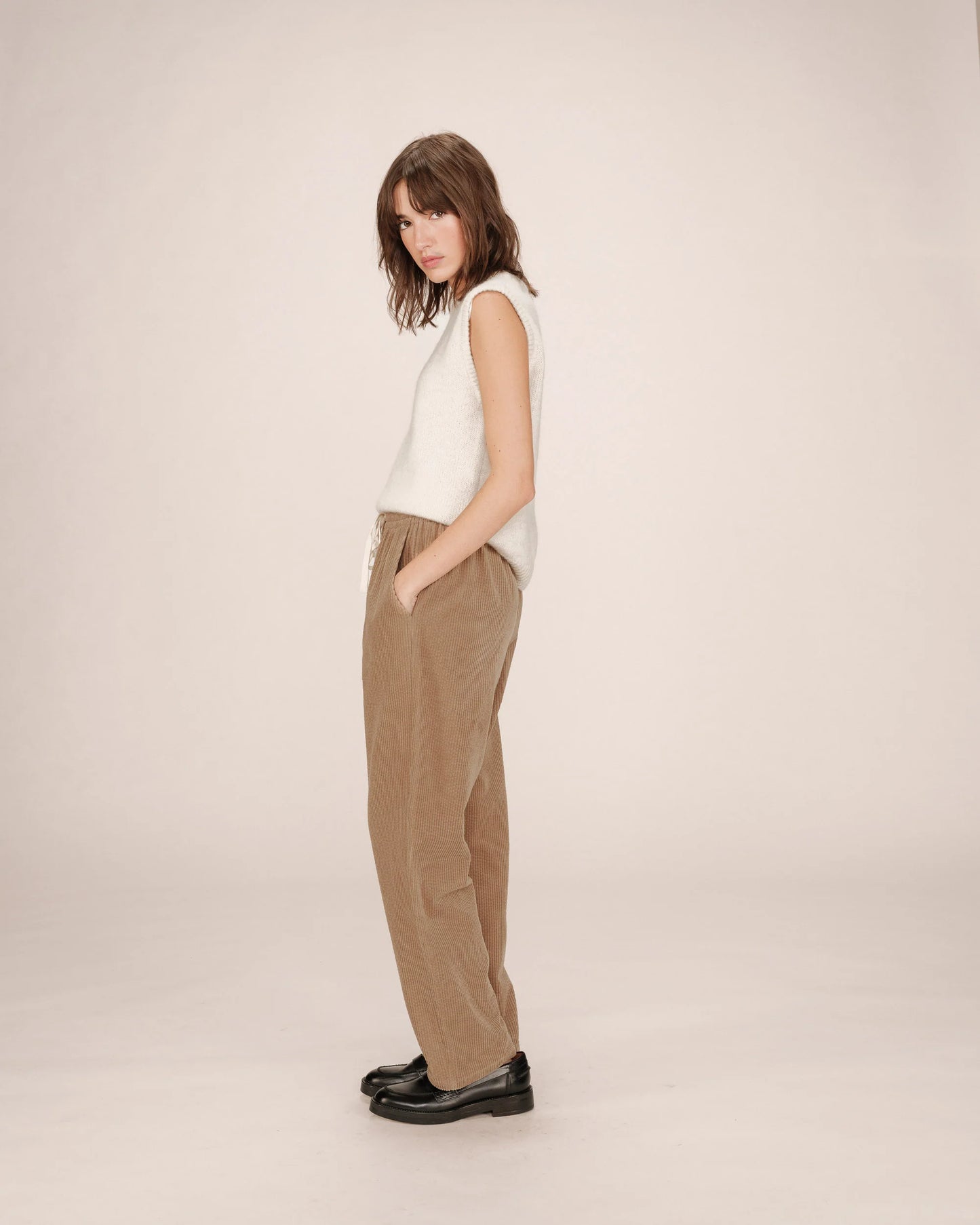 Grace and Mila Liberty Cords (Beige)