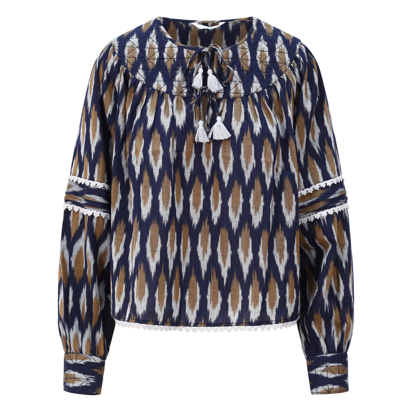 One Collective Averno Quilted Blouse
