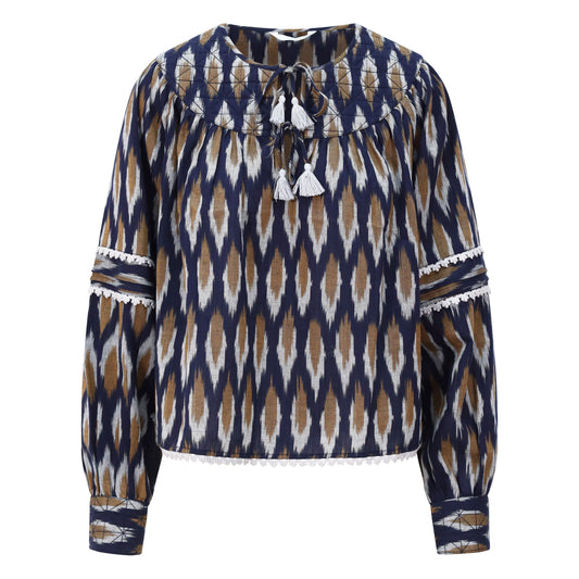 One Collective Averno Quilted Blouse
