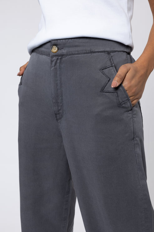 Eleven Loves Cargo Trousers - Grey