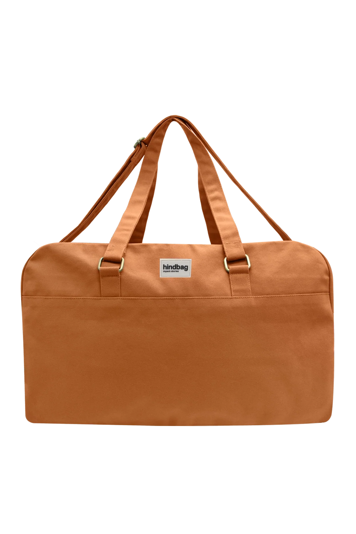 Main Hindbag Yves XL travel bag in Sienna organic cotton