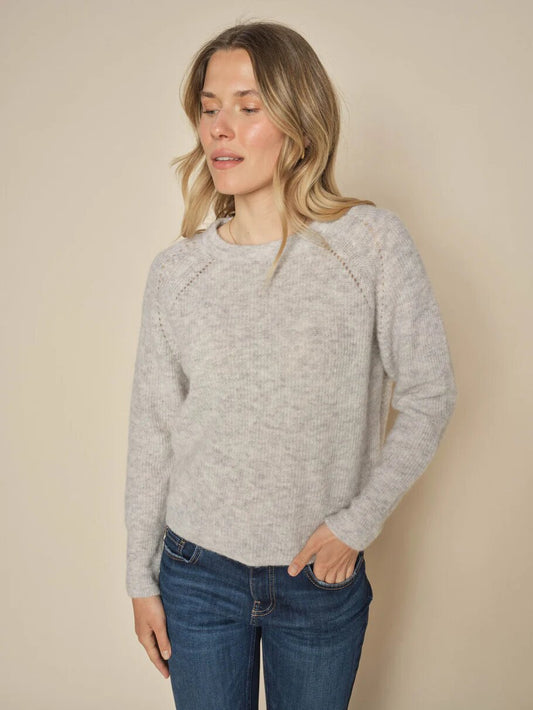 Mos Mosh Tammy Thora Knit Grey Marl