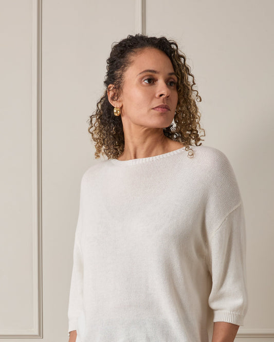 Chalk Morgan Jumper (Off-White)