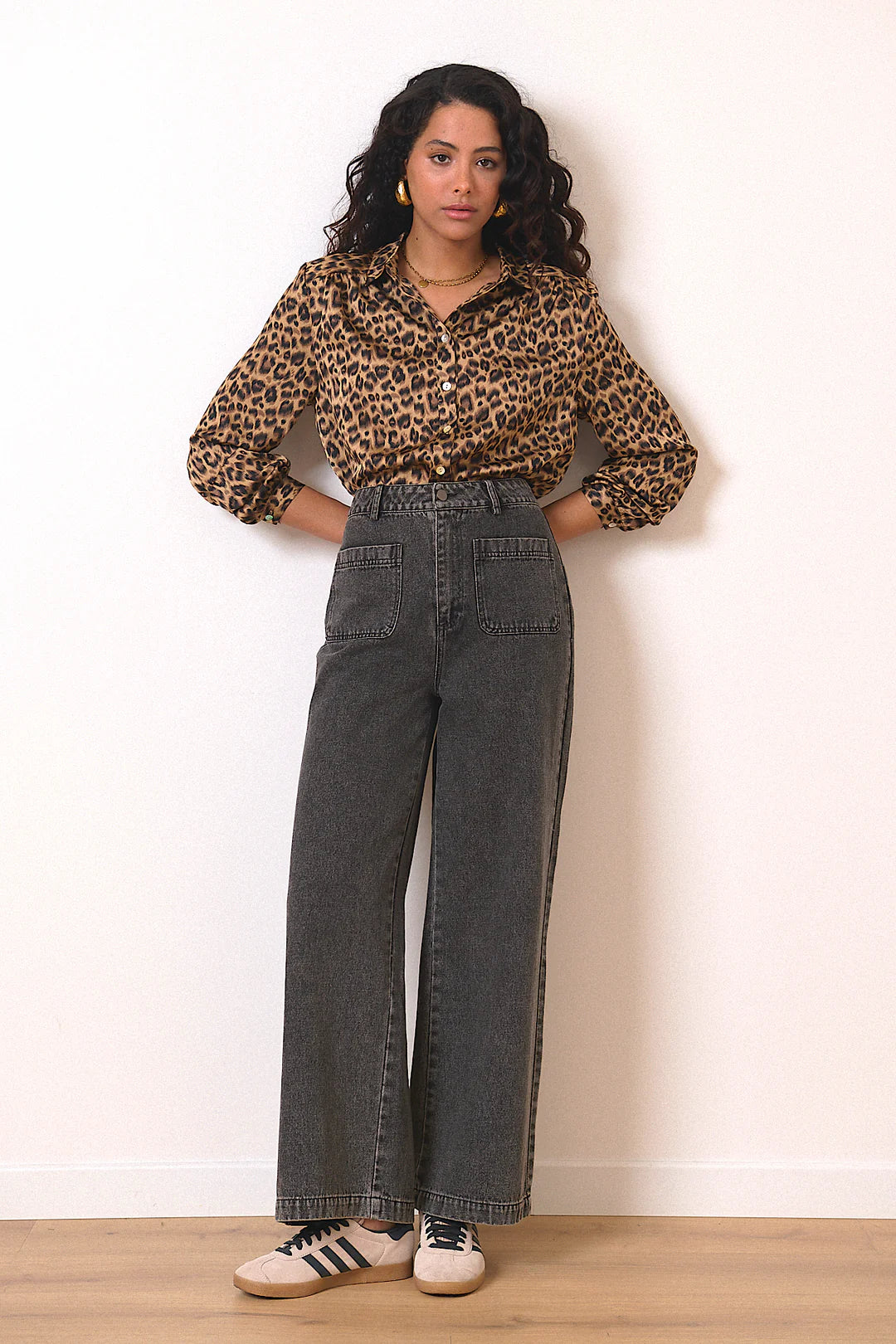 Garance Telma Leopard Blouse