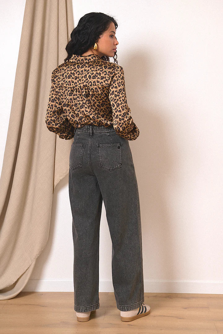 Garance Telma Leopard Blouse