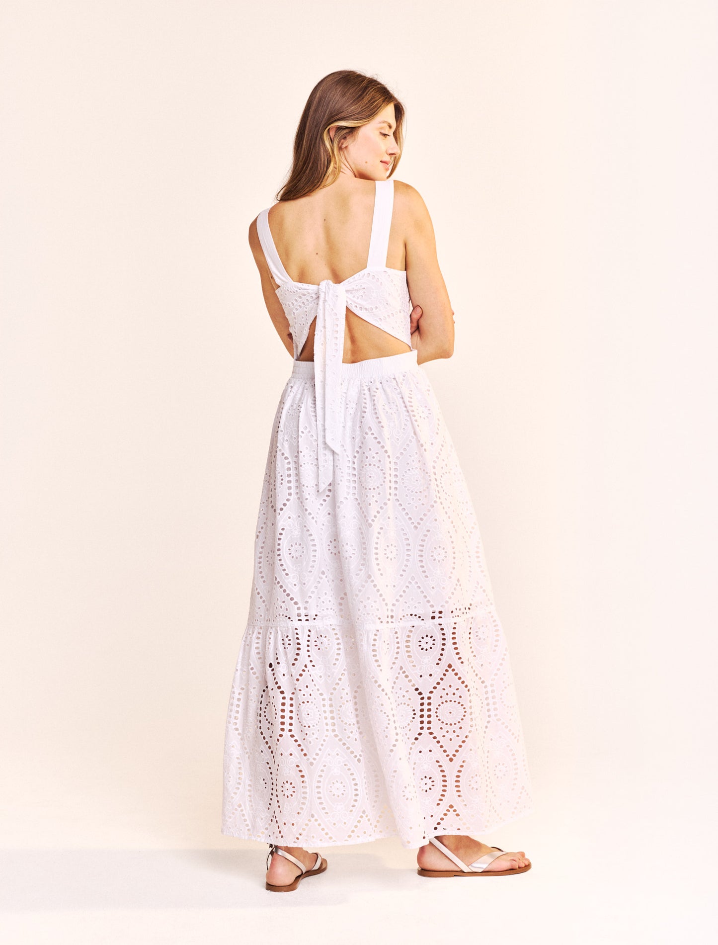 One Collective Broderie Anglaise Maxi Dress