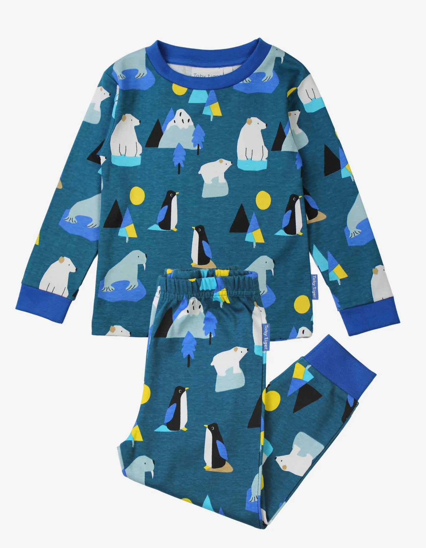 Toby Tiger Arctic Print Pyjamas
