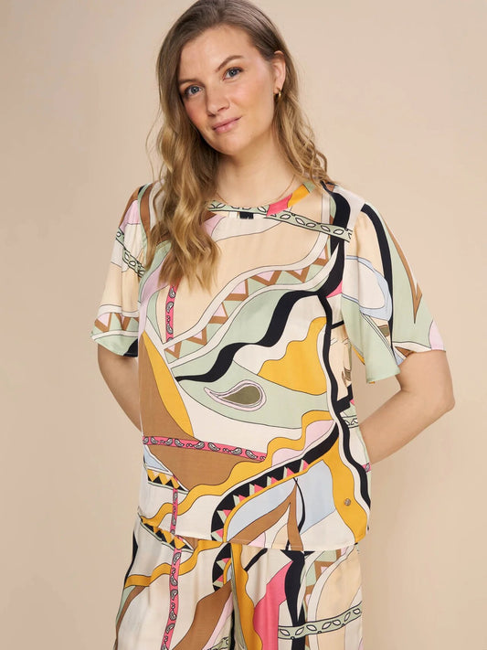 Mos Mosh SS Pictus Blouse