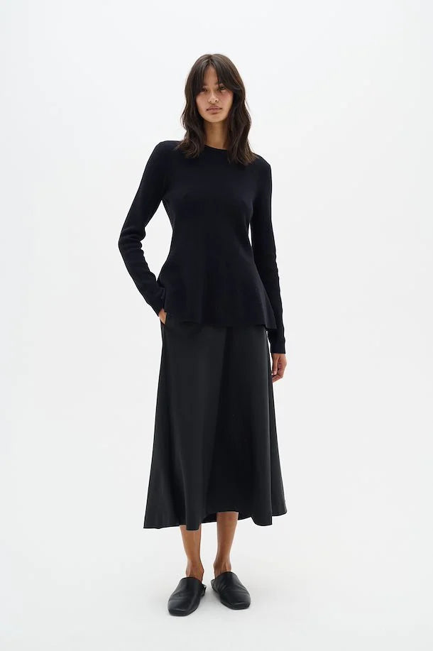 Inwear Zilky Black Skirt