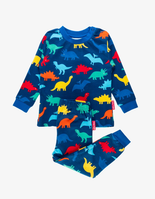 Toby Tiger Rainbow Dinosaur Pyjamas