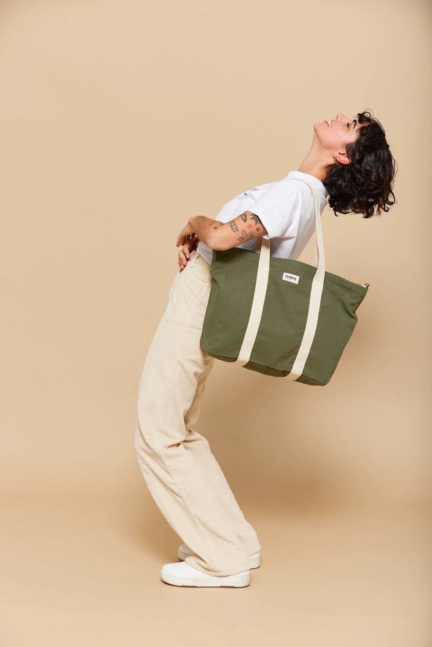 Hindbag Small Weekend Holdall - Olive