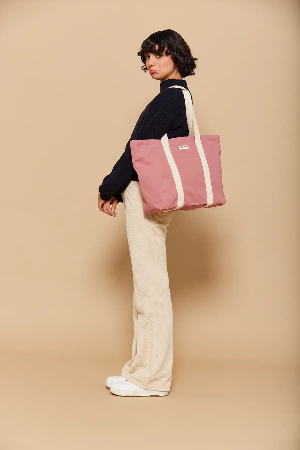 Hindbag Small Weekend Holdall - Pink
