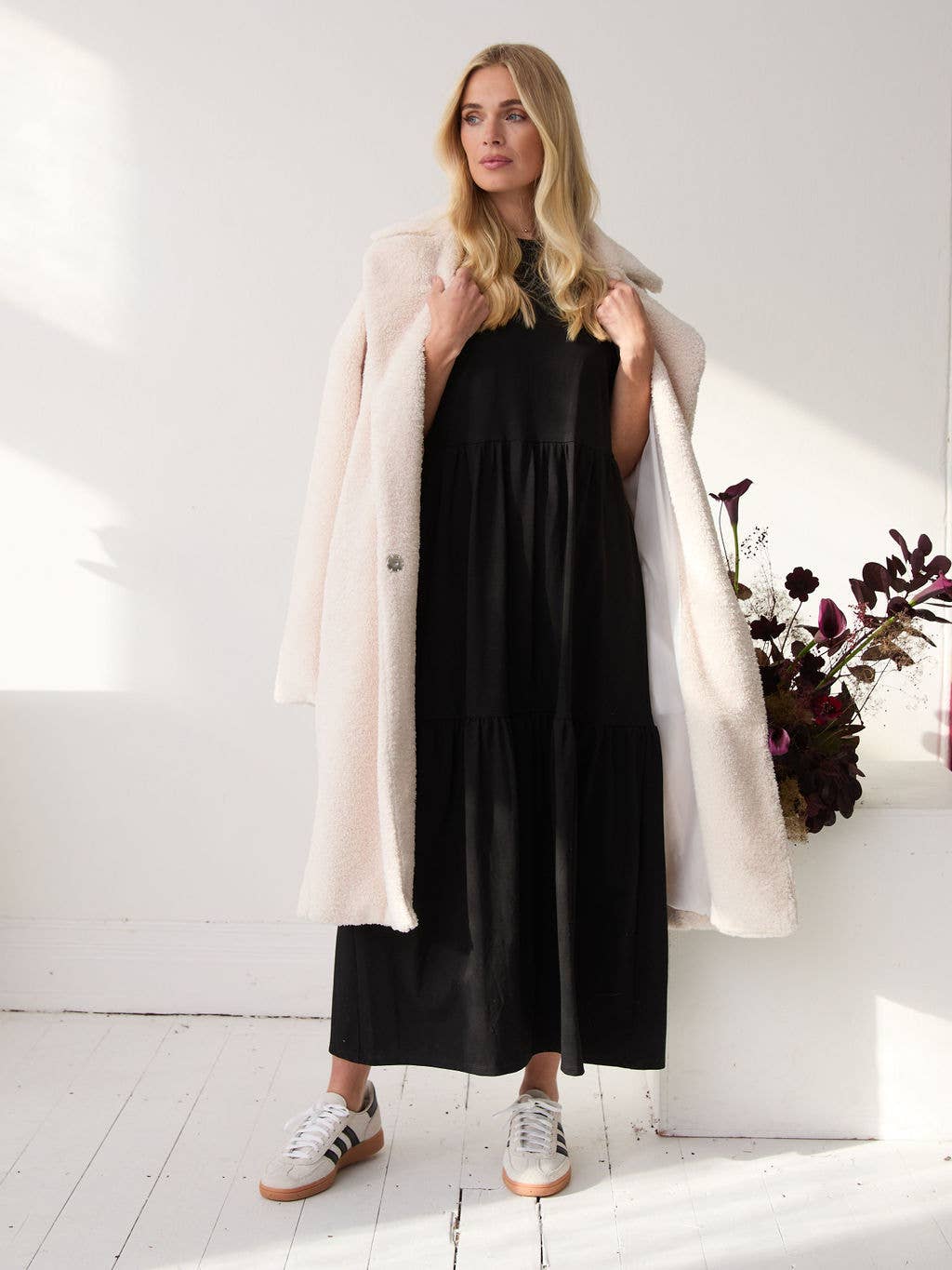 Harlow Black T-Shirt Premium Jersey Dress