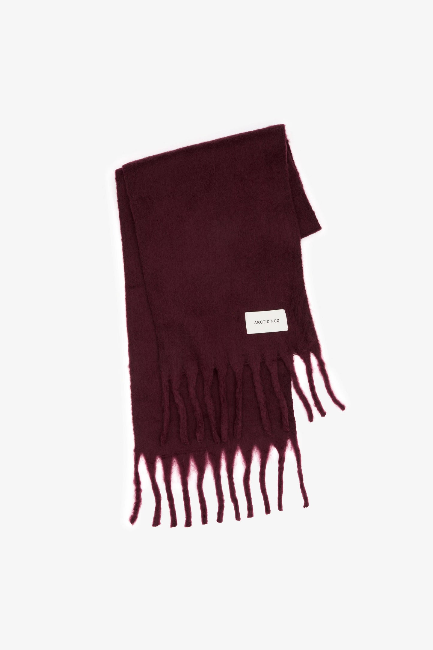 Artic Fox Stockholm Scarf - 100% Recycled - Cherry Lacquer